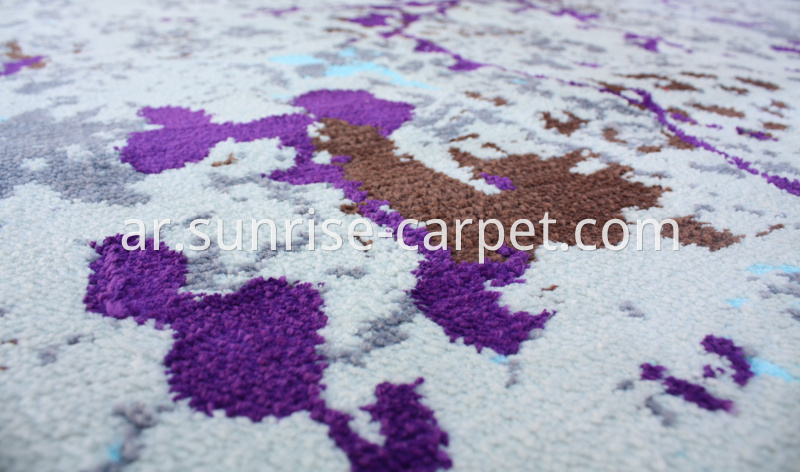 Microfiber Rug with Nature Design